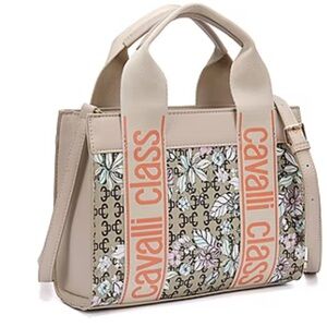 Cavalli Class Serafina Top Handle Satchel in Floral